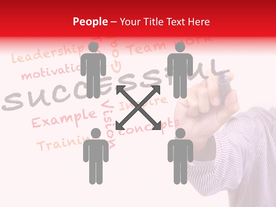 Management Symbol Ideas PowerPoint Template