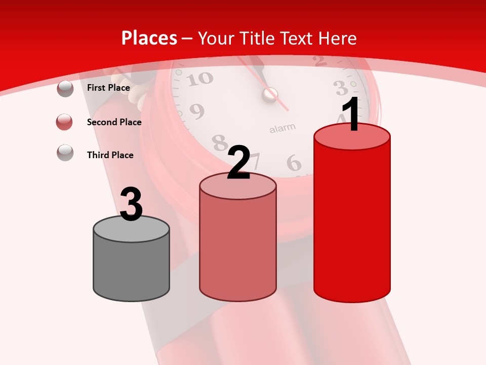 Dynamite Alarm Time PowerPoint Template