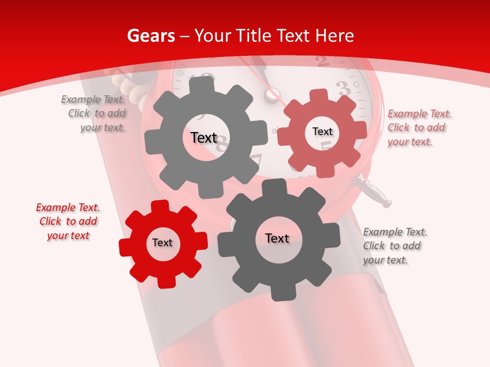 Dynamite Alarm Time PowerPoint Template
