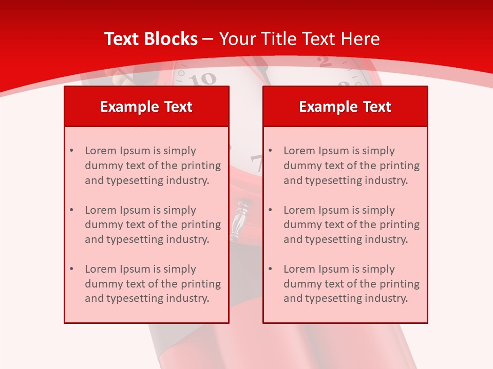 Dynamite Alarm Time PowerPoint Template