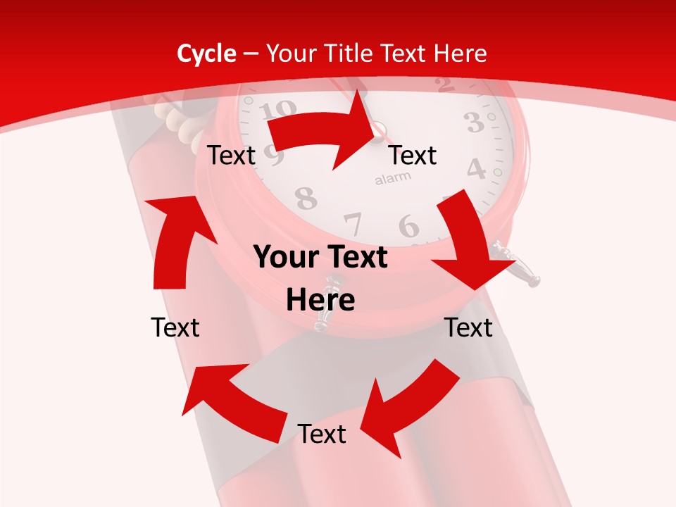 Dynamite Alarm Time PowerPoint Template