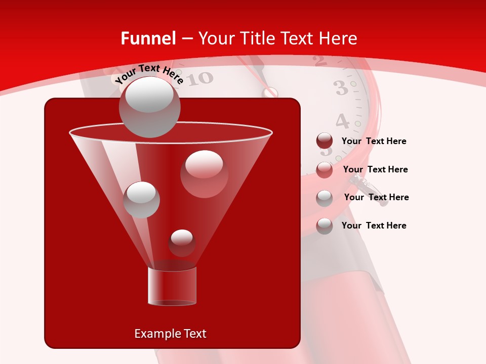 Dynamite Alarm Time PowerPoint Template
