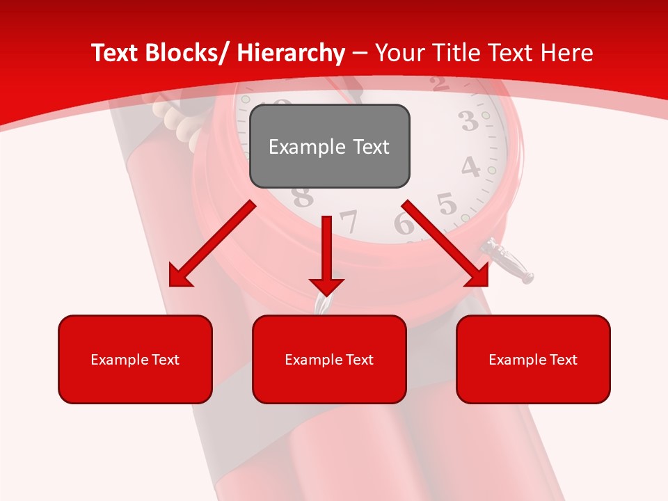 Dynamite Alarm Time PowerPoint Template