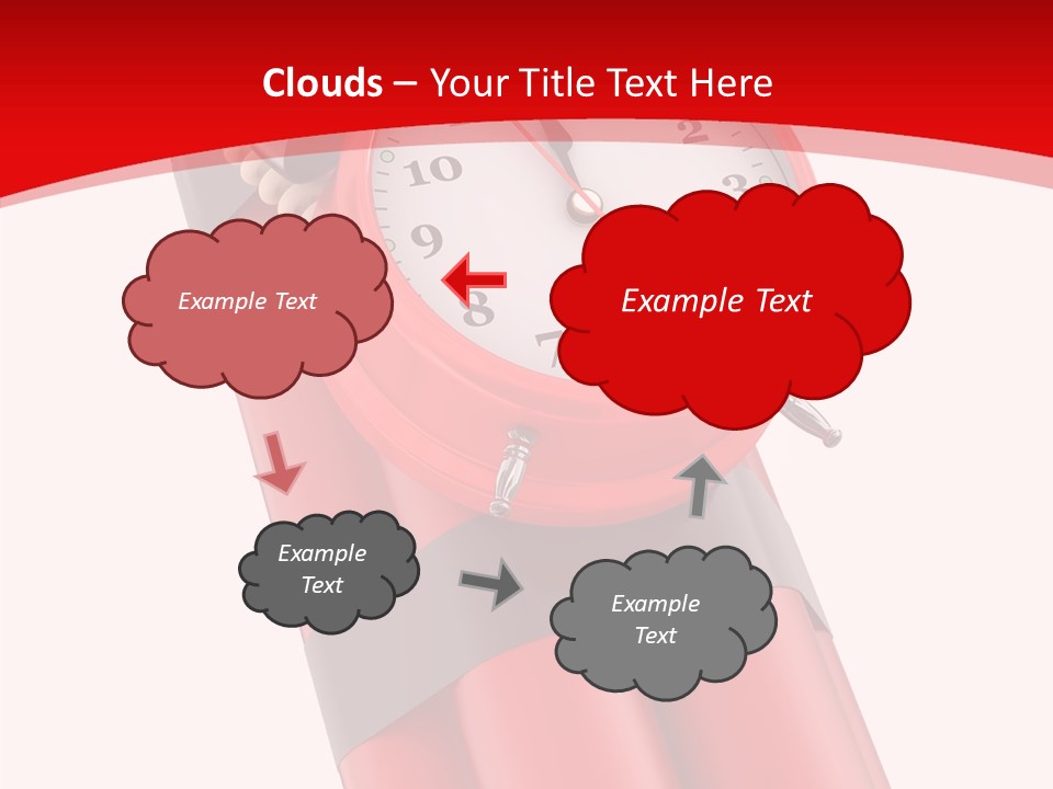 Dynamite Alarm Time PowerPoint Template