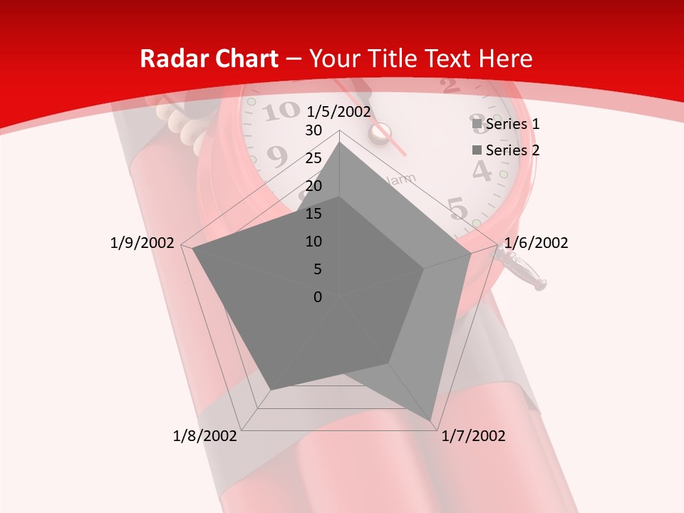 Dynamite Alarm Time PowerPoint Template