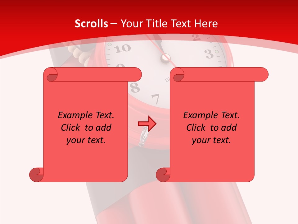 Dynamite Alarm Time PowerPoint Template