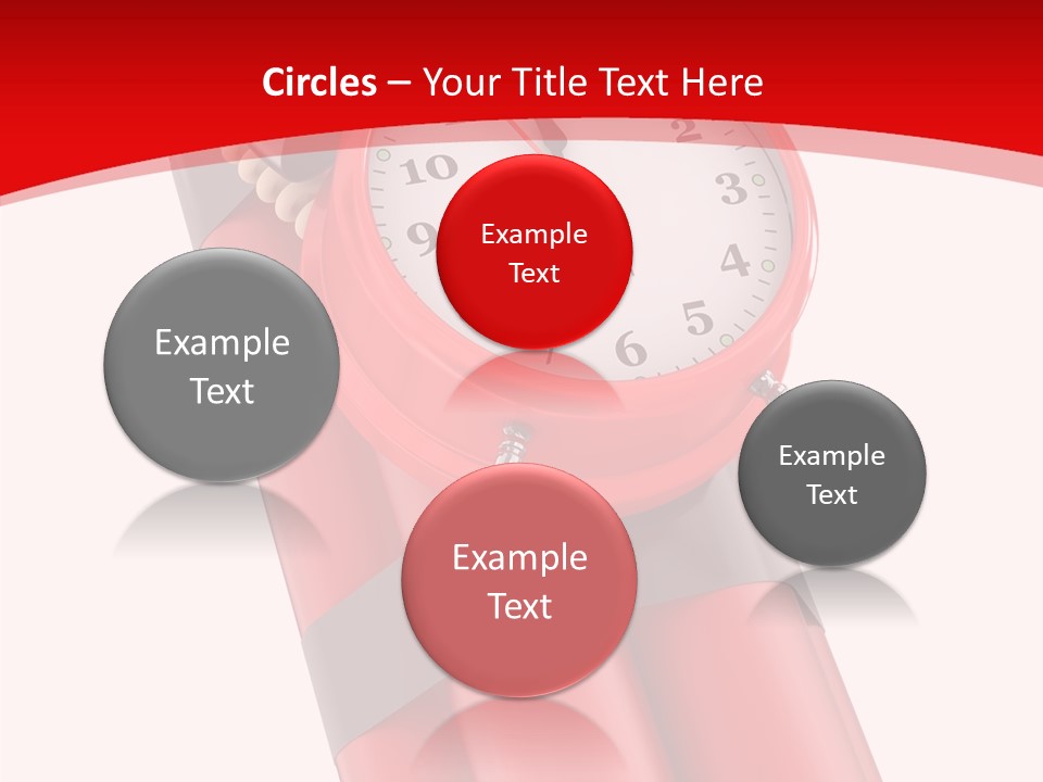Dynamite Alarm Time PowerPoint Template