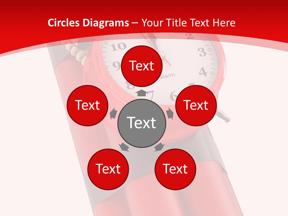 Dynamite Alarm Time PowerPoint Template