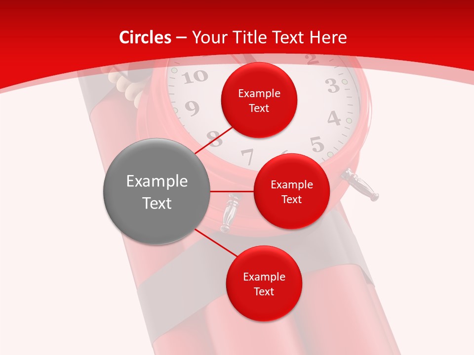 Dynamite Alarm Time PowerPoint Template