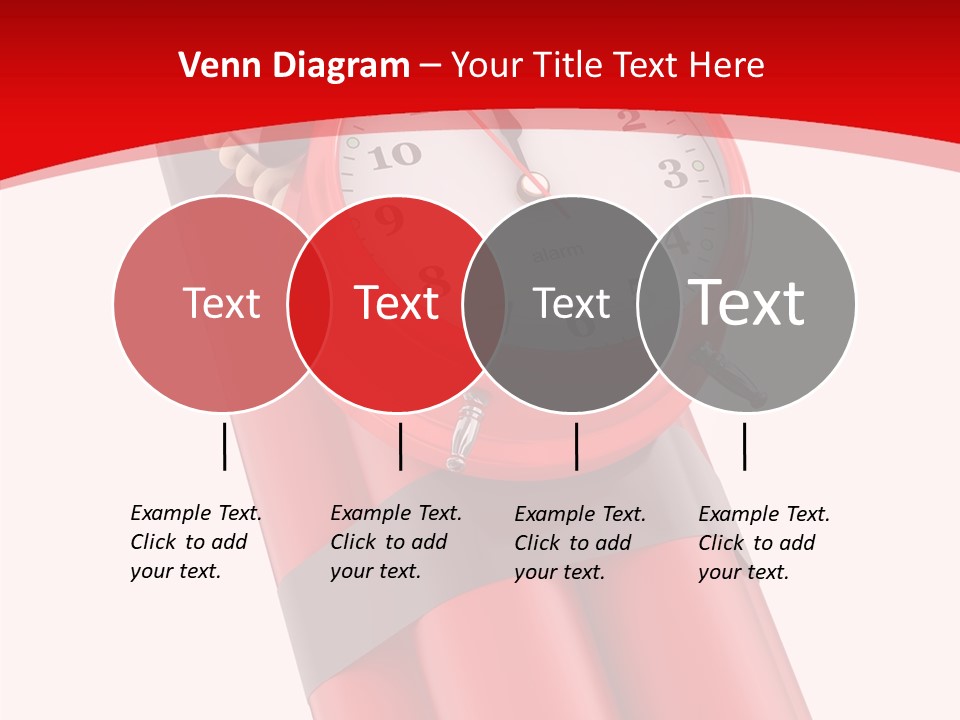 Dynamite Alarm Time PowerPoint Template
