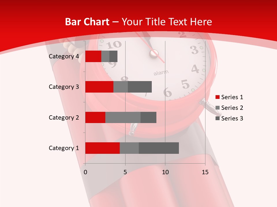 Dynamite Alarm Time PowerPoint Template