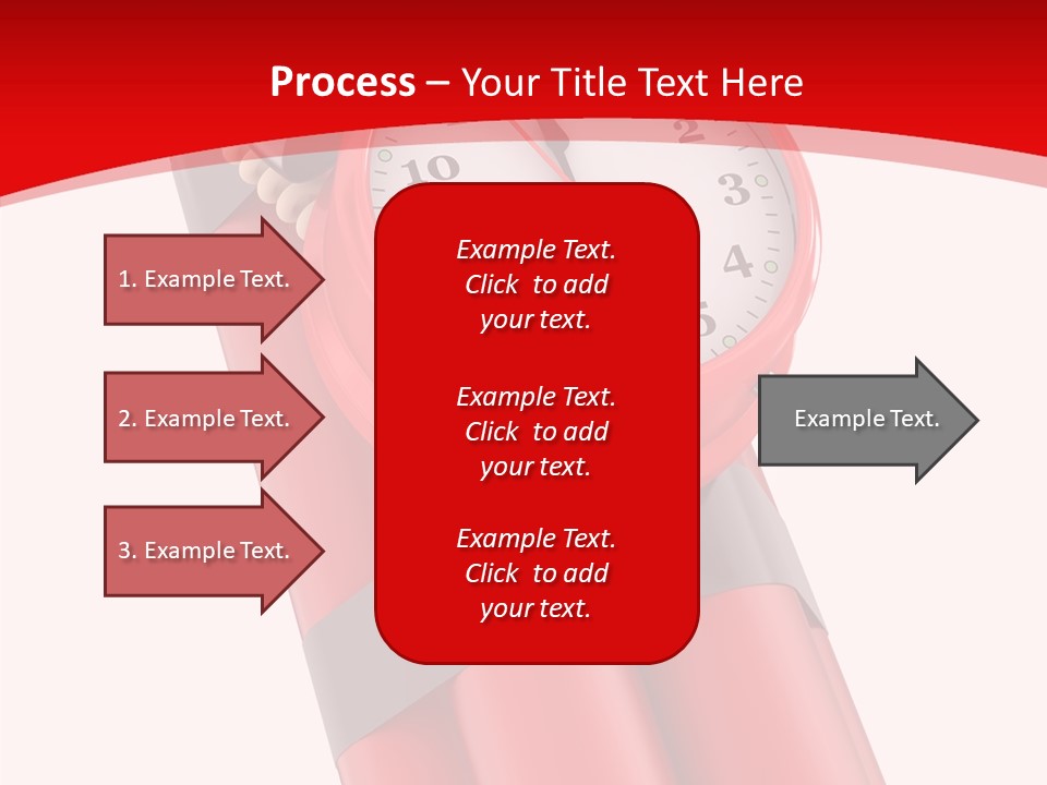 Dynamite Alarm Time PowerPoint Template