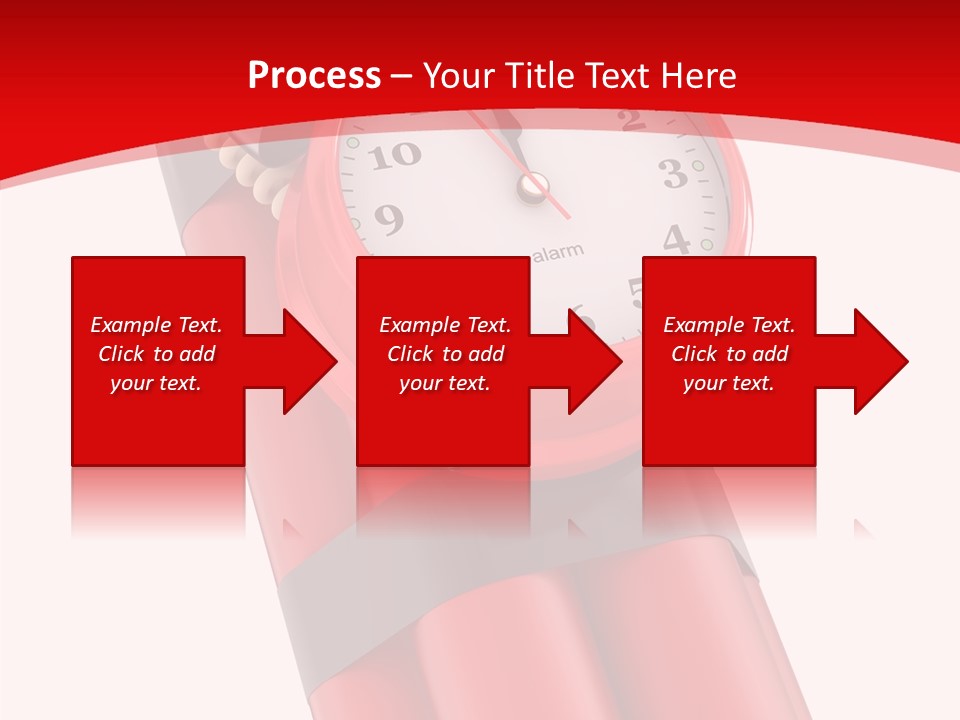 Dynamite Alarm Time PowerPoint Template
