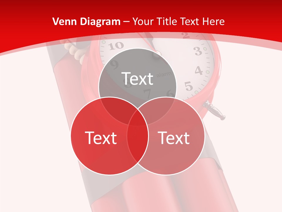 Dynamite Alarm Time PowerPoint Template