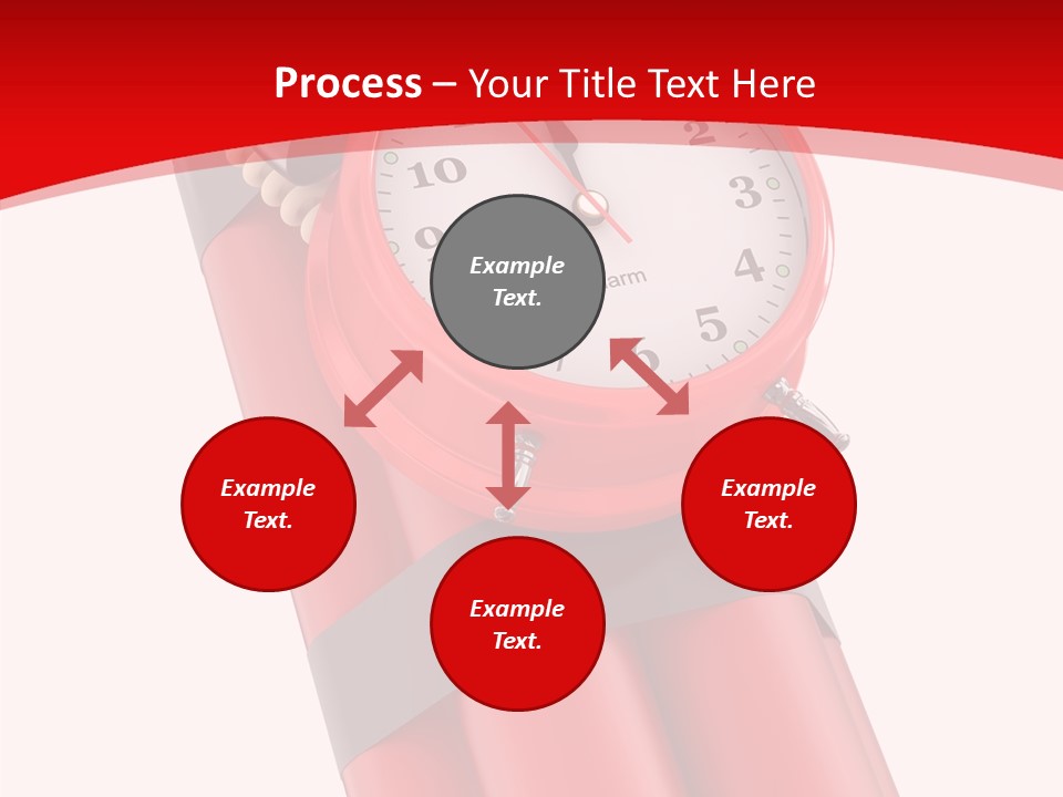Dynamite Alarm Time PowerPoint Template