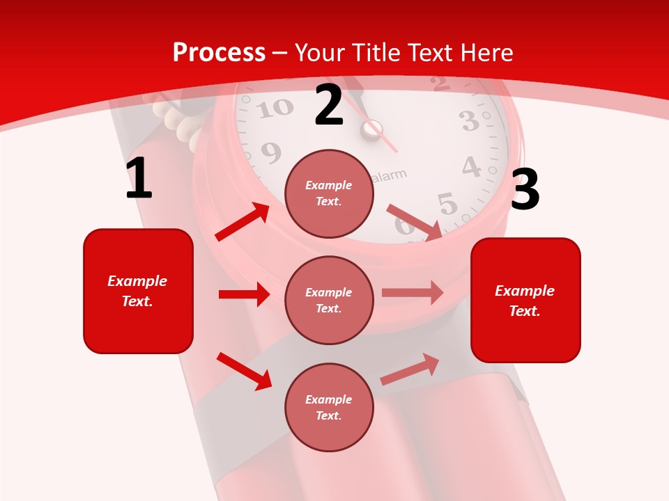 Dynamite Alarm Time PowerPoint Template