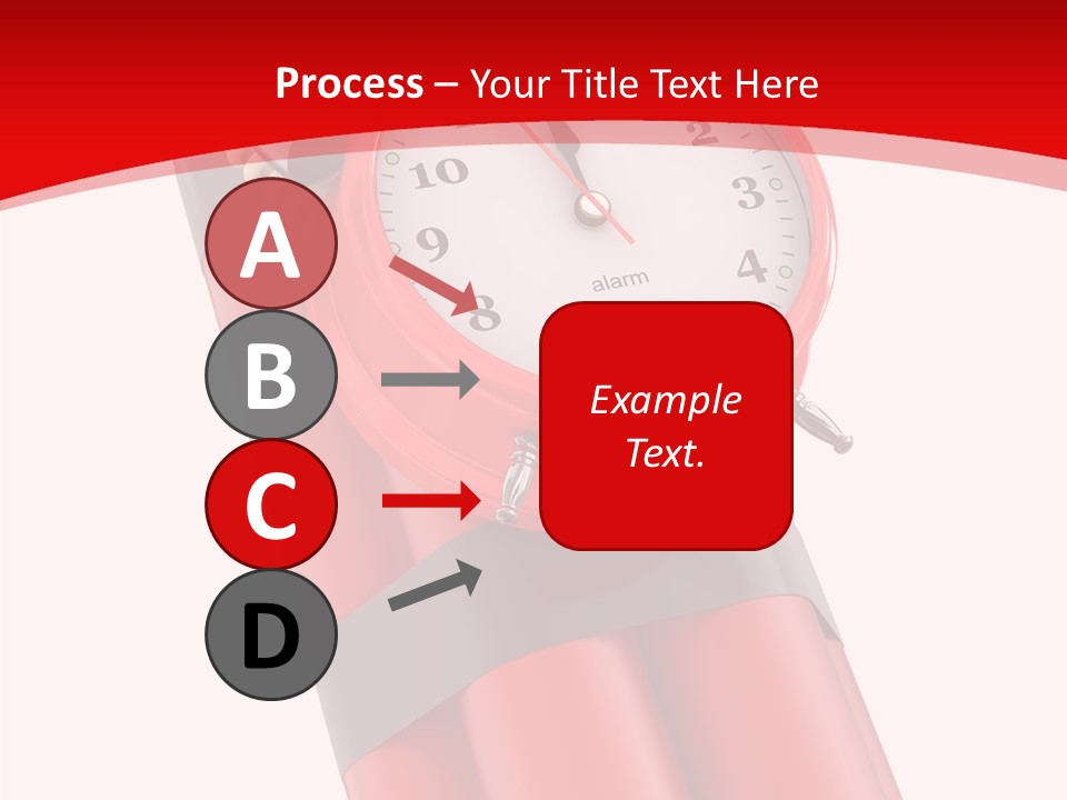 Dynamite Alarm Time PowerPoint Template