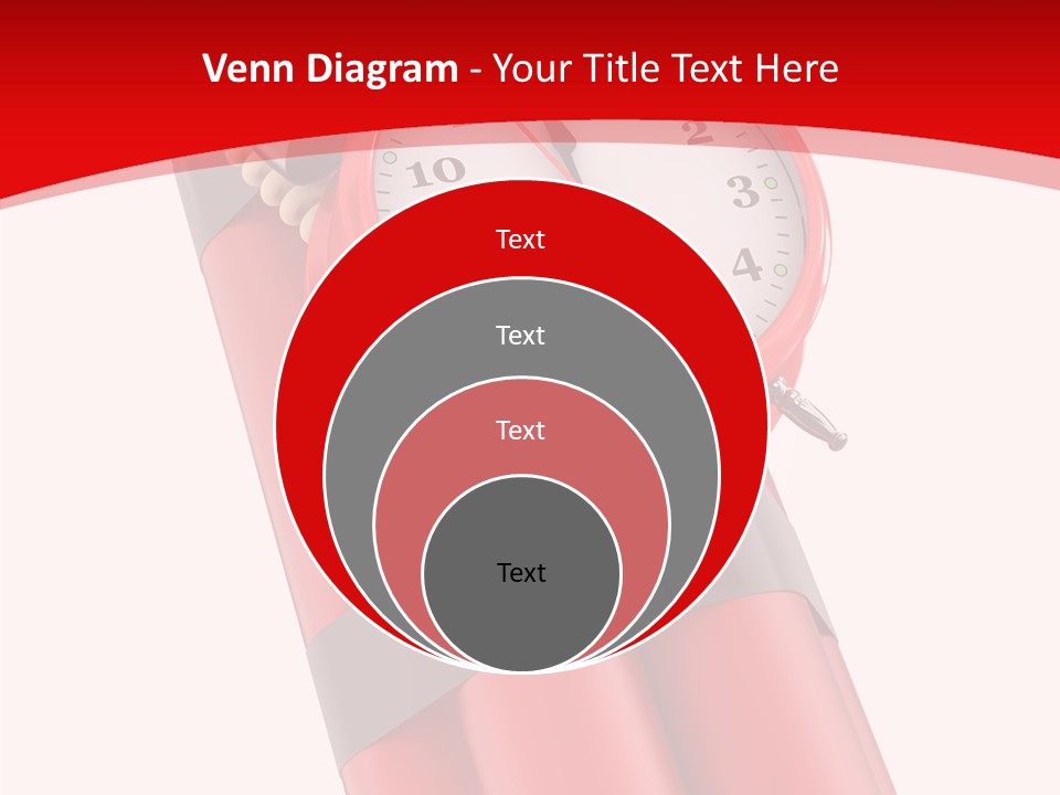 Dynamite Alarm Time PowerPoint Template