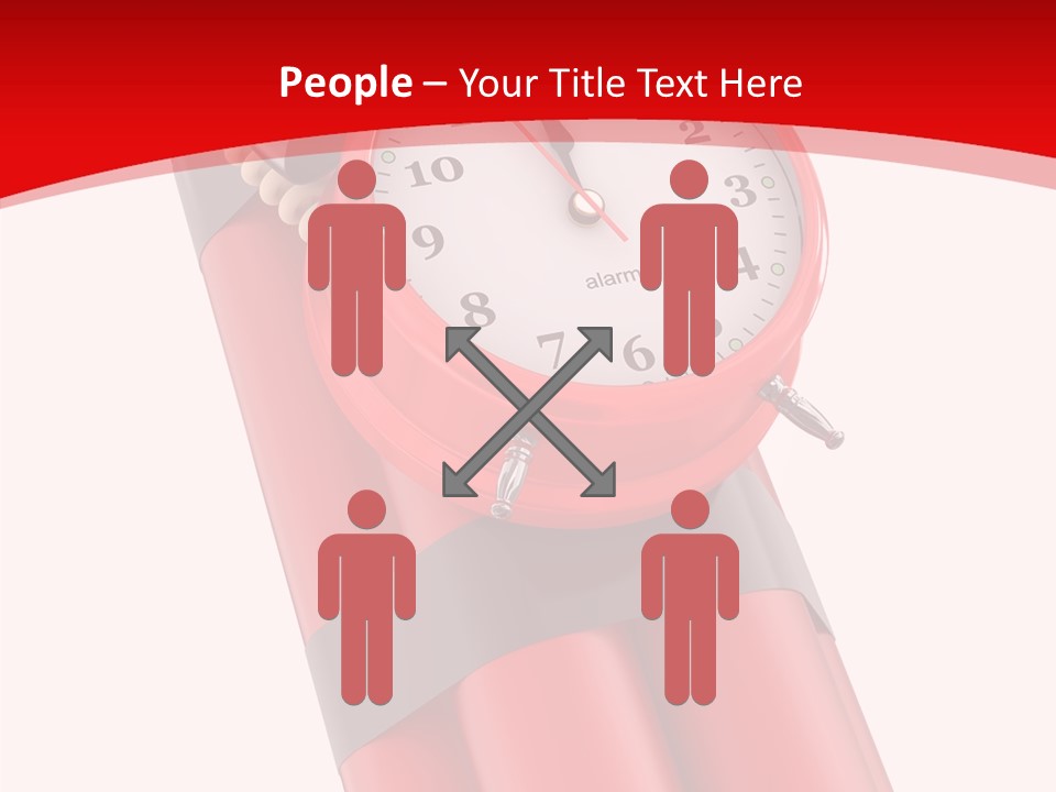 Dynamite Alarm Time PowerPoint Template
