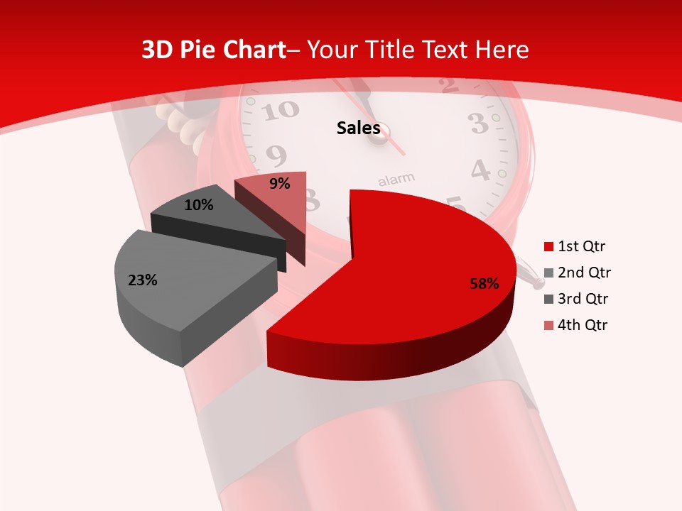Dynamite Alarm Time PowerPoint Template