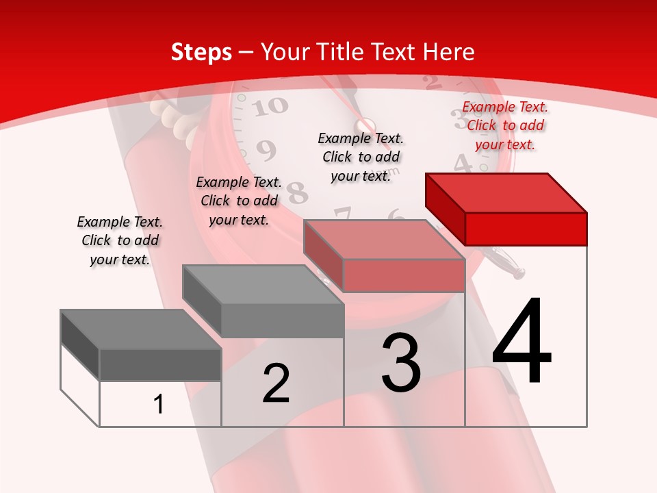 Dynamite Alarm Time PowerPoint Template