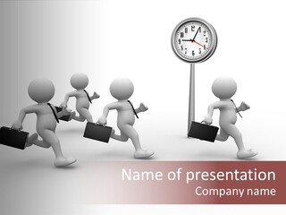 Conceptual Business People PowerPoint Template