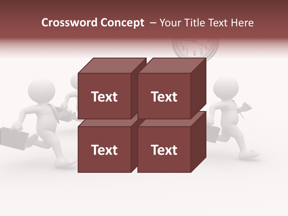 Conceptual Business People PowerPoint Template