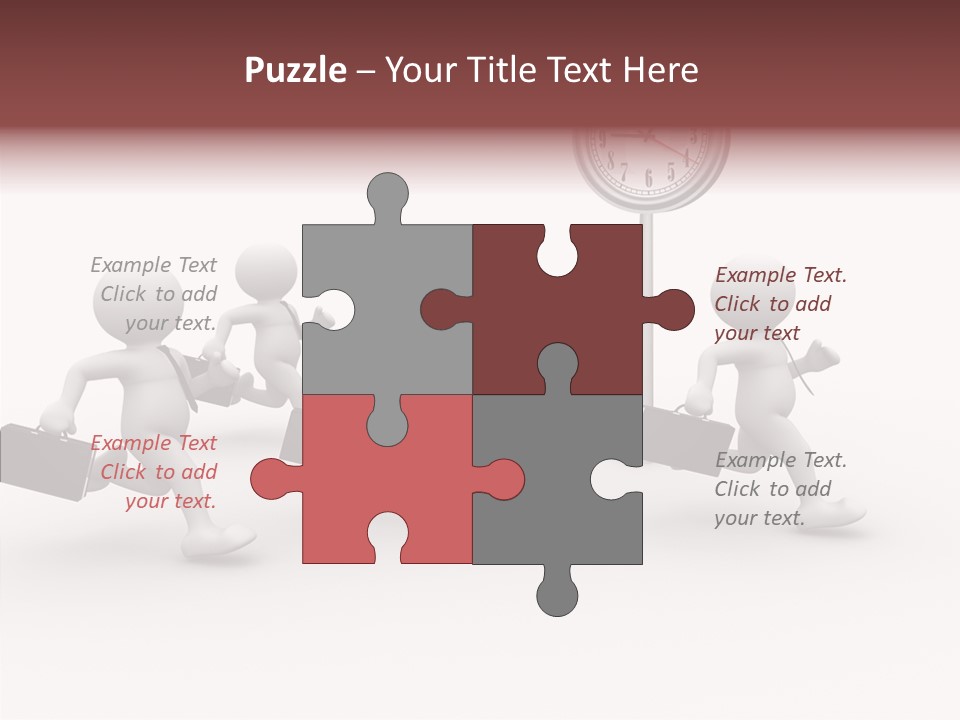 Conceptual Business People PowerPoint Template