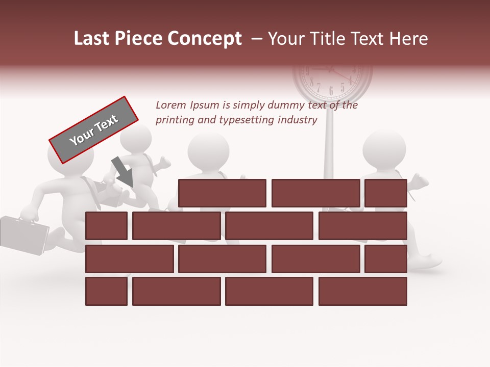 Conceptual Business People PowerPoint Template