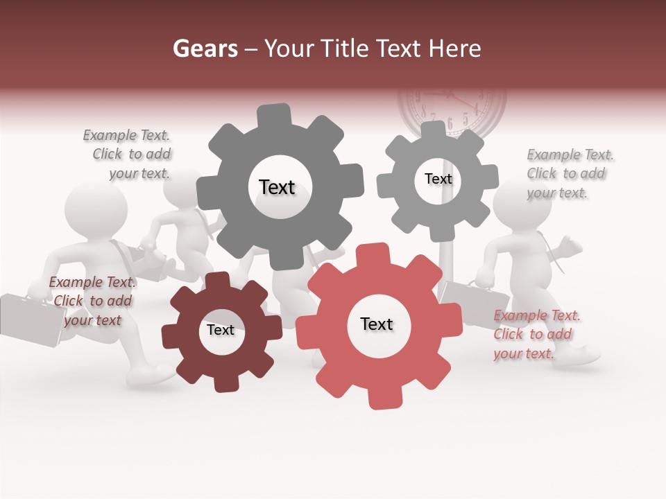 Conceptual Business People PowerPoint Template