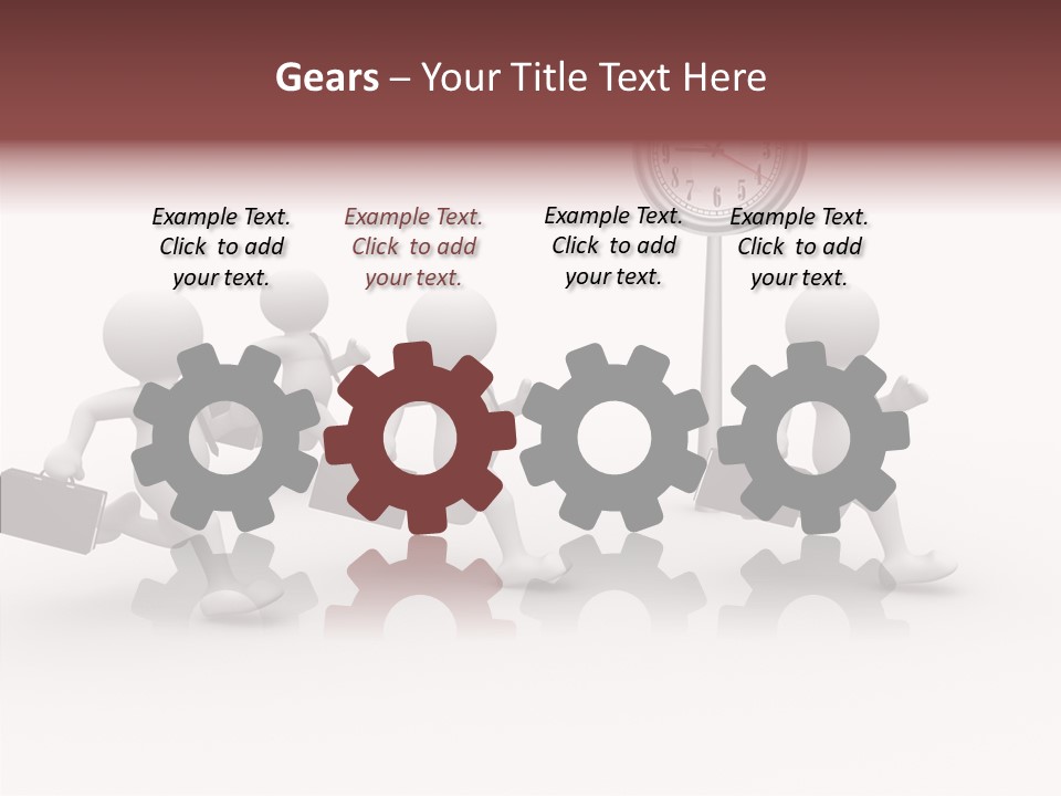 Conceptual Business People PowerPoint Template