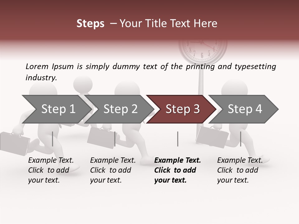 Conceptual Business People PowerPoint Template