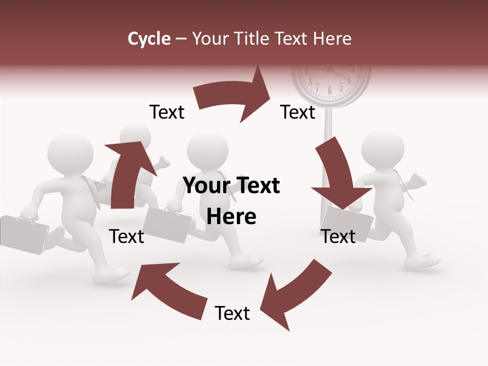 Conceptual Business People PowerPoint Template