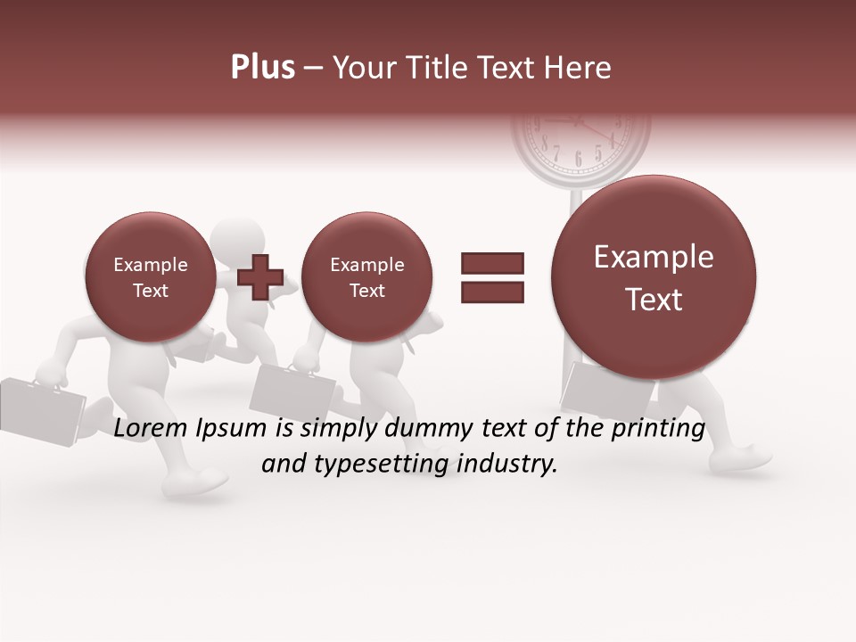 Conceptual Business People PowerPoint Template
