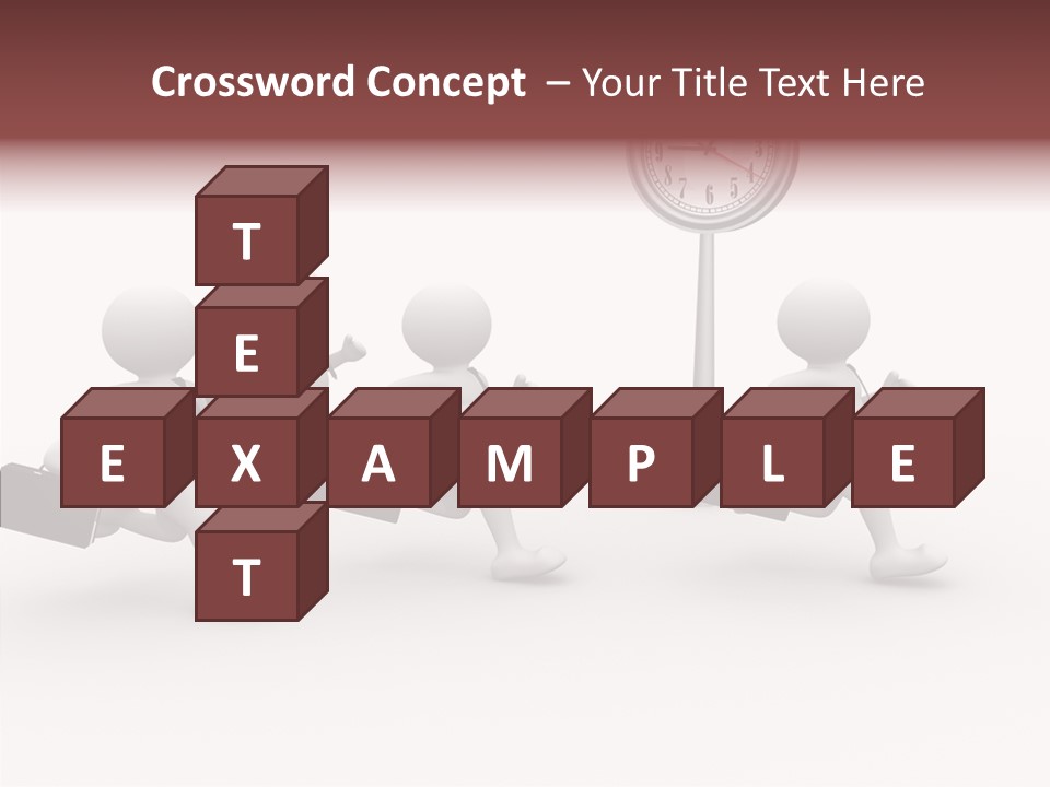 Conceptual Business People PowerPoint Template