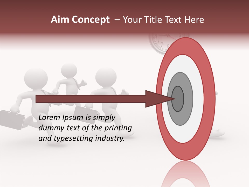 Conceptual Business People PowerPoint Template