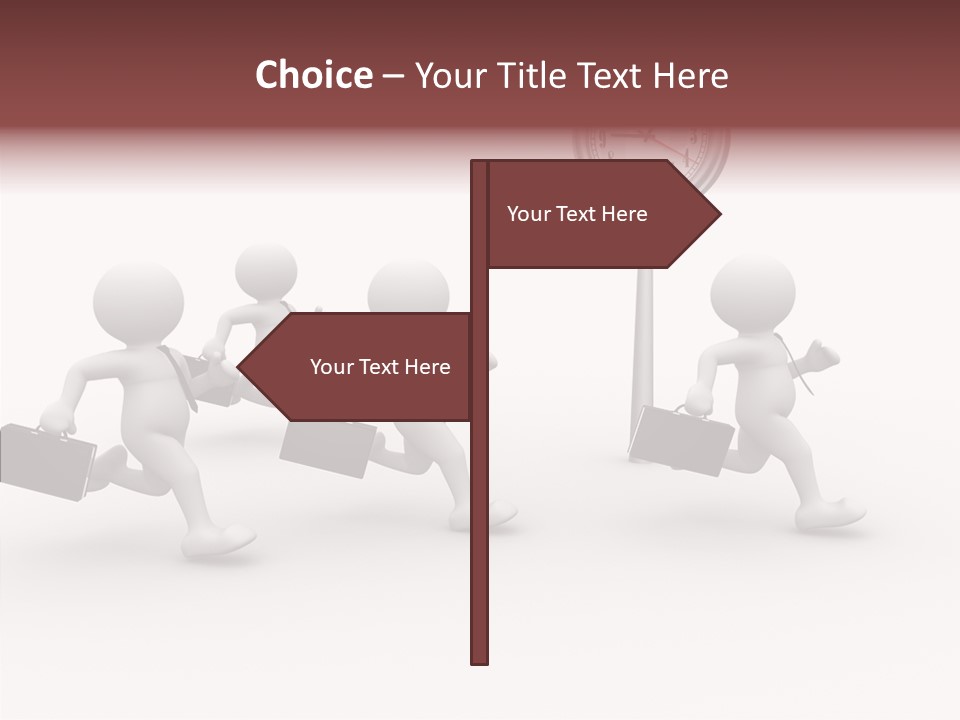 Conceptual Business People PowerPoint Template