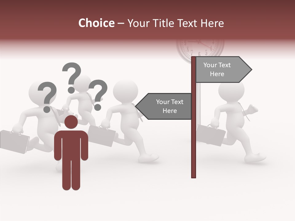 Conceptual Business People PowerPoint Template