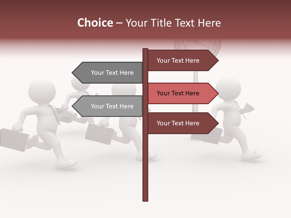 Conceptual Business People PowerPoint Template