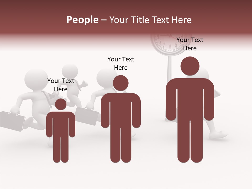 Conceptual Business People PowerPoint Template