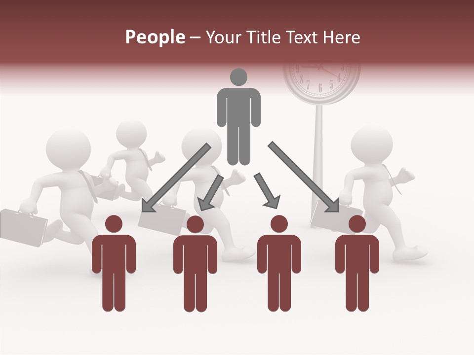 Conceptual Business People PowerPoint Template