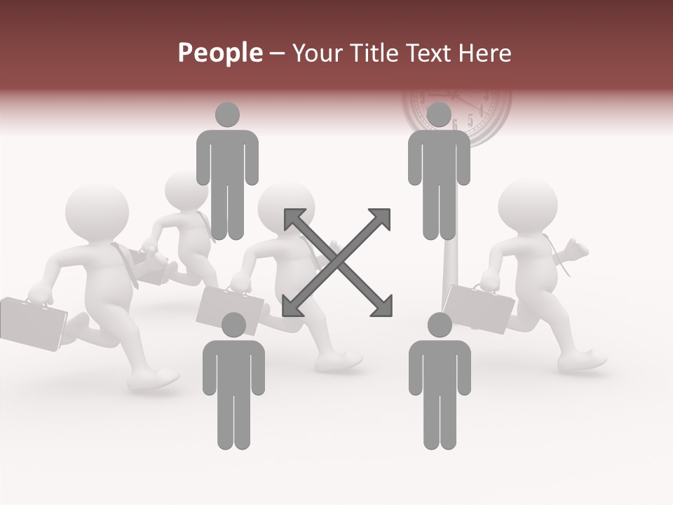 Conceptual Business People PowerPoint Template