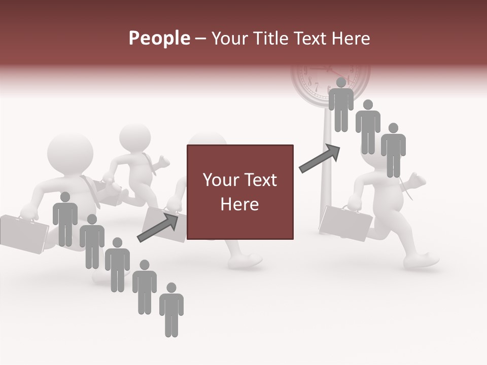 Conceptual Business People PowerPoint Template