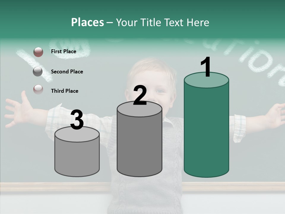 Concept Caucasian Think PowerPoint Template