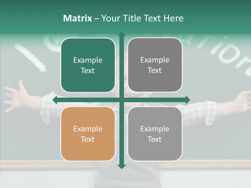 Concept Caucasian Think PowerPoint Template