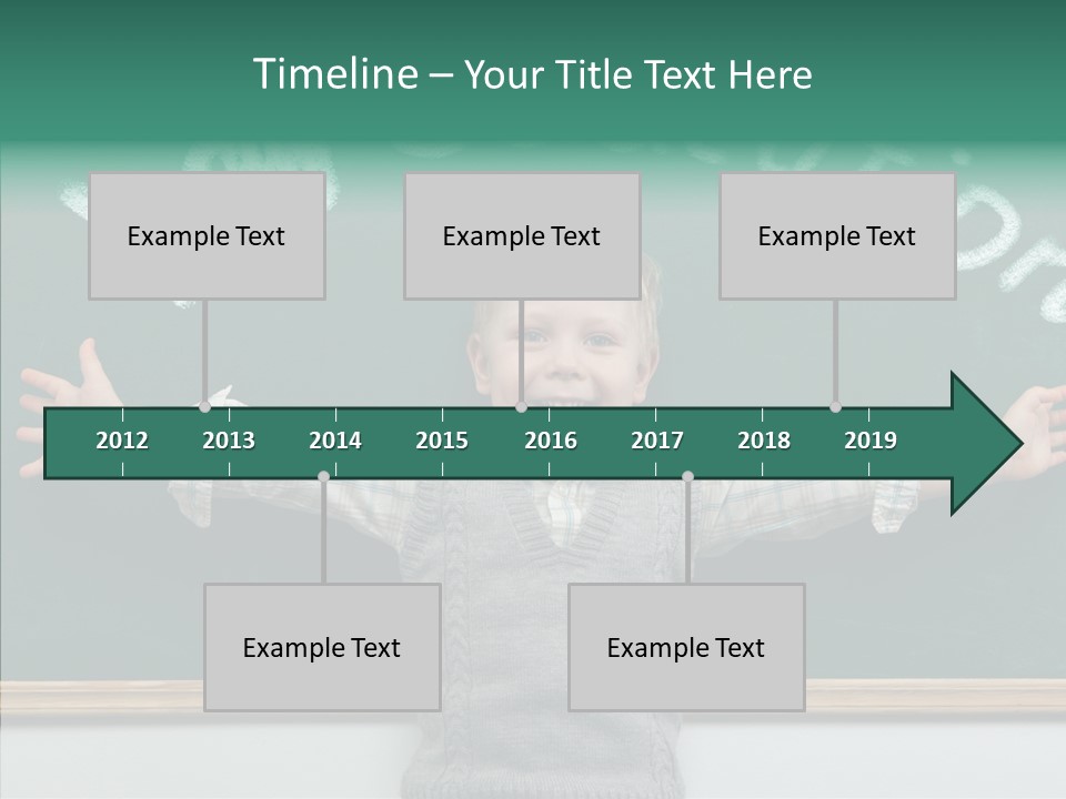Concept Caucasian Think PowerPoint Template