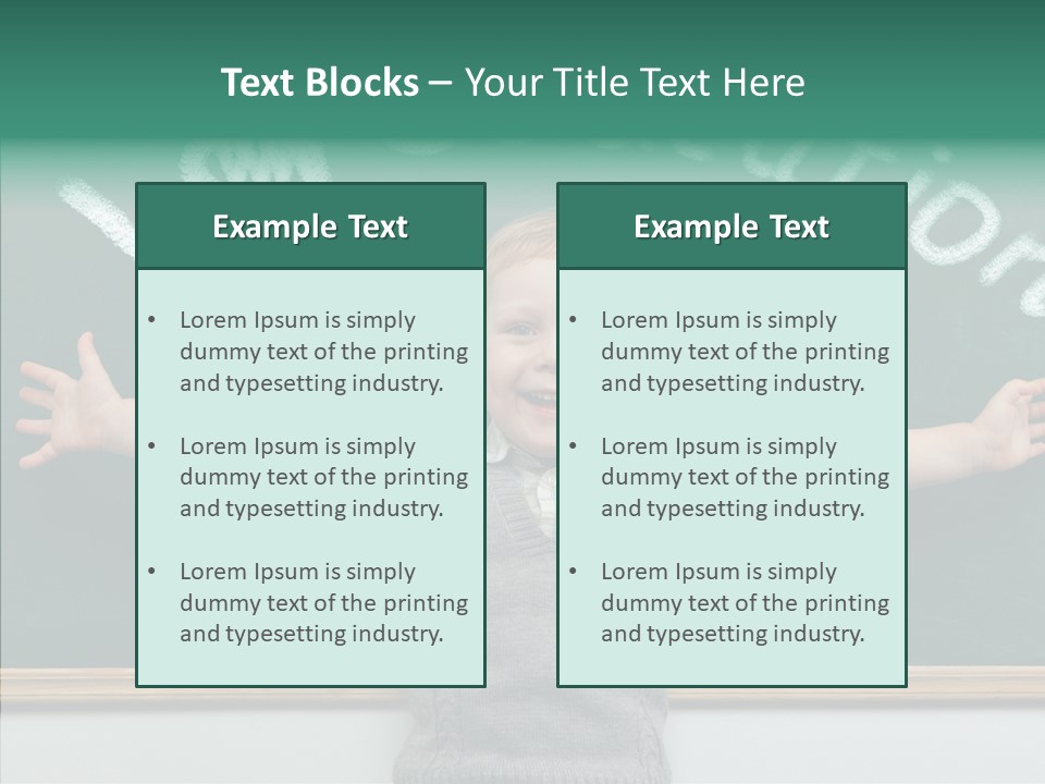 Concept Caucasian Think PowerPoint Template
