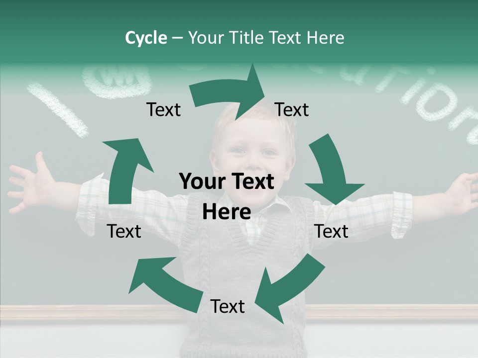 Concept Caucasian Think PowerPoint Template