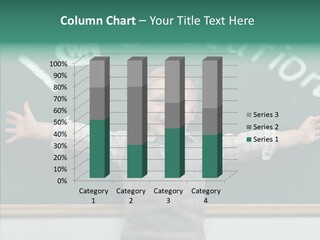 Concept Caucasian Think PowerPoint Template