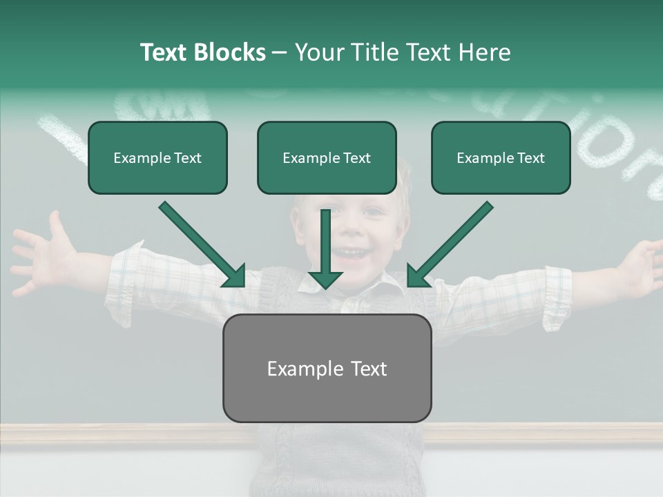 Concept Caucasian Think PowerPoint Template